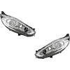 Johns Fari alogeni adatti per Ford Fiesta 08 12/2012- H7 H1 Set Sinistra Destra
