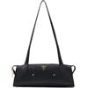 GUESS borsa a tracolla Darcy Shoulder Satchel Bag Black nero