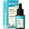 PILGRIM Coreano 0,5% retinolo e 1% acido ialuronico Lift & Firm Anti Aging Serum Retinolo siero per viso Riduce linee sottili e rughe, per uomini e donne Tutti i tipi di pelle, 30 ml