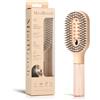 SALONKEY Spazzola per capelli 2 in 1 con funzione spray, spazzola districante per bagnato e asciutto (beige)