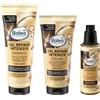 Generisch Balea Set di 3 Cura dei Capelli: Shampoo Repair Intensiv + Balsamo Oil Repair Intensivo 200 ml + Olio per Capelli 100 ml