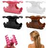 exatta 4 Pezzi Mollette Capelli Donna, Clip per Capelli di Media Grandezza Fermaglio per Capelli in Acetato, Forcina Antiscivolo, Forte Tenuta, Ideale per Ufficio e Vita Quotidiana