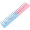 Jerys Pettine per Shampoo da Salone, Mini ABS Senza Manico Denti Larghi e Rotondi Pettine per Capelli a Denti Larghi Colore Sfumato per Viaggi per Salone per Casa