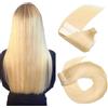 Hotlulana Extension Capelli Veri Biadesivo Bleach Blonde(#613) Extension Capelli Veri 16Pollici 20pcs 40cm 40g Invisible Extension Biadesive Capelli Veri Remy Skin Weft Tape in Hair Extensions.