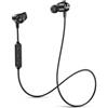 UXD Cuffie Bluetooth, Auricolari Bluetooth Senza Fili, Cuffiette con CVC 8.0 Microfono Incorporato, 20 Ore di Tempo di Utilizzo, IPX7 Impermeabili, Cuffie Sport, per Corsa, Fitness (Nero) (Nero)