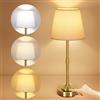 OUTON Lampada LED Ricaricabile Senza Fili, Touch Dimmer, 3 Temperature