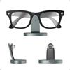 Lumiadot Charging Station Compatible with Ray-Ban Meta Smart Glasses, Fast Charger Dock Stand with LED Indicator, Replacement Power Base for Wayfarer, Headliner & Skyler (Grey)