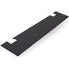Pedestal Supporto per soundbar Plate Shelf | Pratico vano portaoggetti per conservare riviste Soundbar Fiori UVM | Si adatta a supporto TV Bendy Tall e Straight Rollin (nero)