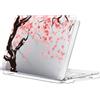 FFBOFFC Cover Compatibile con 2026-2021 Macbook Pro 16 pollici M5 M4 M3 M2 M1 A3429 A3428 A2485 A2780 A2991 A3186 A3403, Custodia Rigido Protettivo con Macbook Pro 16, Albero rosa