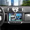 CAMECHO 4G+64G CAMECHO Android 15 Carplay Autoradio per Mercedes-Benz Smart Fortwo W451 2011-2015, Nav Carplay Android Auto, Stereo con Schermo da 9'' Bluetooth 5.0 RDS/FM GPS Mirror Link EQ +Telecamera