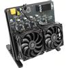 supmine Disponibile, Nuovo Rev3.1 12TH/s Bitcoin Miner, 200W, 16J/TH Efficiente, 50dB Basso Rumore, Chip BM1370, Macchina Crypto, per Uso Domestico e Mining Open Source, Nero