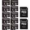 GIGASTONE Micro sd 8 GB, Set da 10, U1 C10, per Telefono Fotocamere Videocamere Dashcam GoPro DJI Drone Fino a 80/10 MB/s (R/W) con Adattatore Scheda Micro SD