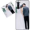 KARTXITAI Cover Personalizzata Compatibile con Oppo Find X2 Lite/Reno3 5G con Foto Testi logo,Custodia Morbido TPU Silicone Gel Trasparente Custom Case con Immagine,Testo+1 x Cinturino Universale