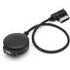 LeHang Adattatore del cavo del ricevitore di Bluetooth AUX compatibile con VW Audi A4 A5 A6 Q5 Q7 dopo 2009 Audio Media Input AMI MDI Interfaccia 3G