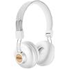 Marley House of Marley Positive Vibration 2 Cuffie Wireless, Auricolari Over Ear Senza Fili con Bluetooth, Durata Batteria 12 Ore, Diver da 40 mm, Microfono Incorporato, Comandi Integrati, Argento