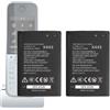 SwarKing 2 batterie di ricambio V30145-K1310-X445, compatibili con Siemens SL450, SL350, SL400, SL78, SL78H, SL780 H, con kit di attrezzi
