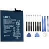 L2M1 Batteria HB386590ECW compatibile con Honor View 10 Lite JSN-L21 JSN-LX1 JSN-L22 JSN-LX2 JSN-L23 JSN-LX3 3750mAh 14.33Wh 3.82V con kit attrezzi cacciaviti smontaggio montaggio
