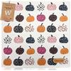 WESERWEF® Panno in Microfibra XXL 30×30 cm - Design Elegante e Pulizia Delicata per Occhiali, Lenti, Schermi, Smartphone e Tablet (pumkins)
