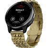 Hiseus Compatibile con Garmin Venu 2 Plus Cinturino/Vivoactive 3/Venu Sq, Cinturino Metallo Acciaio Inossidabile per Forerunner 55/245/645/Vivoactive 3/Vivomove HR/Style/Luxe/Sport (Oro)