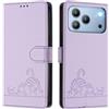 MOJIA Cover per Blackview Wave 7C, Custodia Portafoglio in Pelle PU Premium, Custodia a Libro per Telefono con Porta Carte Con Funzione Antifurto RFID. Viola