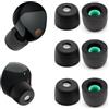 YSIUENG 3 paia di gommini in memory foam per Sony WF-1000XM5, cuscinetti di ricambio in schiuma per cuffie WF-1000XM5 (superficie opaca, M)