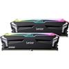Lexar RGB DDR5 RAM 32 GB Kit (2 x 16 GB) 6400 MHz CL32, 288 pin, UDIMM, memoria per computer gaming, desktop DRAM per XMP 3.0, AMD EXPO, CL32-38-38-76, 1,4 V