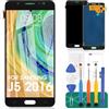 SRJTEK Schermo LCD TFT di ricambio per Samsung Galaxy J5 2016 J510 J510F J510F/DS J510G/DS 5,2 LCD Display Touch Screen Digitizer Nuovo Assembly(non originale AMOLED) (nero)
