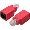 Cable Matters Confezione da 2 Adattatore Crossover | Adattatore cavo crossover, RJ45 Crossover, 50μ placcato oro Contacts, Converte cavo patch