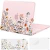 MOSISO Custodia Compatibile con MacBook Neo 13 pollici Cover 2026 A18 Pro | Copritastiera&Pellicola Protettiva&Fiori Giardino Resistente Graffi Rigida Case per MacBook Neo 13 A3404,Rosa Pastello