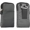CFKNDBP Fondina Porta Cellulare da Cintura Uomo, Borse a Spalla Cellulare Uomo | Marsupio da Uomo Porta Cellulare Custodia da Cintura con Passante Verticale Portacellulare Borsa Portafoglio con Cerniera