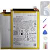 HIGHAKKU Batteria di ricambio NH50 compatibile con Moto G22 E32 E32S E13 G13 G53 con strumenti
