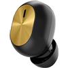 Generic Auricolari wireless - Mini auricolari singoli compatti, unisex, portatili, per palestra, allenamento, corsa, viaggi, guida, studio, riunioni, chiamate, ciclismo, jogging, escursionismo, aereo