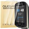 KUSINHOKA 3 Pezzi Pellicola Protettiva per Magene C506/C506SE 2.4 Pollici, [Anti-Graffio] 9H Durezza Vetro Temperato, HD Clear Protezione Schermo Pellicola per Magene C506/C506SE Bicicletta Navi