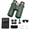 AAFGVC Bosco Ferngl¤Ser C9 12 x 42 Binocolo Originale ad Alta Risoluzione e Ingrandimento, Ottica FMC Multistrato Impermeabile per Adulti, Binocolo Outdoor All-Round per Birdwatching e Viaggi (verde)