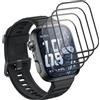 Yieehhow Pellicola Protettiva per Huawei Watch Fit 5 Pro Vetro Temperato [4 Pezzi], PMMA Film Protettivo Composito, HD/Anti-graffio, 3D Curva Protezione Schermo per Huawei Watch Fit 5 Pro