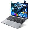 MOGIKK Portatile PC 15,6 pollici con Office 365, Notebook 16GB RAM SSD 1 TB Celeron N95, Computer portatile 1920 * 1080 FHD WiFi5, Win 11 Pro Laptop con Touch ID tastiera retroilluminata full size