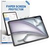 XIRON [2 Pezzi] Effetto Carta Pellicola protettiva per iPad Air 13 pollici M2 2024, PET Carta Opaca per scrivere, disegnare - Antiriflesso, Anti-impronte, Antigraffio, Pellicola per Apple Pencil