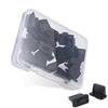 Cable Matters Confezione da 20 copri porte USB in nero | USB cappuccio antipolvere, Tappi antipolvere USB-A