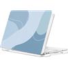 FFBOFFC Cover Compatibile con 2026-2021 Macbook Pro 16 pollici M5 M4 M3 M2 M1 A3429 A3428 A2485 A2780 A2991 A3186 A3403, Custodia Rigido Protettivo con Macbook Pro 16, Astratto blu