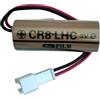 HIGHAKKU Batteria di ricambio FANUC A98L-0031-0012 A02B-0200-K102 A02B-0265-K101 PLC 3V batteria al litio Fuji FDK con spina bianca