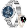 CIVO Orologio Smartwatch Donna Fitness: Sport Contapassi Smart Watch Argento Impermeabile - Chiamate e Whatsapp Smartwatch Compatibile Android iOS