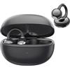 ZTOOSURU Auricolari Bluetooth senza fili, auricolari sportivi, Bluetooth 5.4, 8 ore di autonomia, leggeri e stabili solo 4.8 g, cuffie con clip aperte, adatte per sport e corsa (Nero)