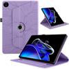 TEDTIKJT Tablet Custodia per Realme Pad 2 11.5 2023 Pelle PU Flip Custodia Protezione Cover Realme Pad 2 360°Multi Angolo Ruotabile Supporto Funzione Protettiva Tablet Cover, Albero Viola