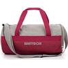 meteor Borsa Palestra con Scomparto per Scarpe Borsone Viaggio Borse Piscina Sportiva Duffel Bag per Uomo Donna - Borsa a Tracolla Spalla Weekend Campeggio Sport Fitness 25L (Viola/grigio, 25L)