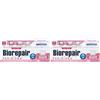 Biorepair Dentifricio PERIBIOMA Protezione Gengive, Con Acido Ialuronico, MicroRepairBIOMA e Probiotici, Combatte Infiammazioni Gengivali e Alitosi, Senza Fluoro, Senza Parabeni, 75ml