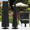 ABCCANOPY Copertura per ombrellone da giardino da 1,8 m a 4,5 m, nero