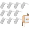 Generic Set di 10 serrature di sicurezza per porte di sicurezza, dimensioni 'armadio, sicurezza dei bambini, per mobili da cucina, frigorifero, casa, di protezione