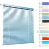 Generic Interno Veneziana in Alluminio Senza Foratura, Orizzontali Veneziane in Alluminio per Finestre, Oscurante Privacy Isolamento Termico Veneziane, per Cucina Camera da Letto Soggiorno Bagno(Light Blue)