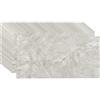 Fantasnight Adesivi per piastrelle grigie, 60 x 30 cm, 10 pezzi, piastrelle autoadesive da parete, in marmo, impermeabili, scure, rimovibili, per cucina, paraschizzi, bagno