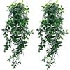 weiclianhp 2 Pezzi Pianta Finta Cadente, Foglie Mandala Piante Finte Cadenti 90cm